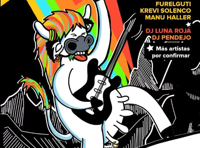 Parte del cartel que anuncia en Canal Roya Fest.