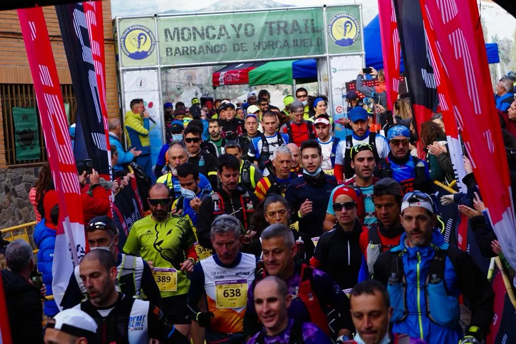 Salida de la Moncayo Trail en su última edición.