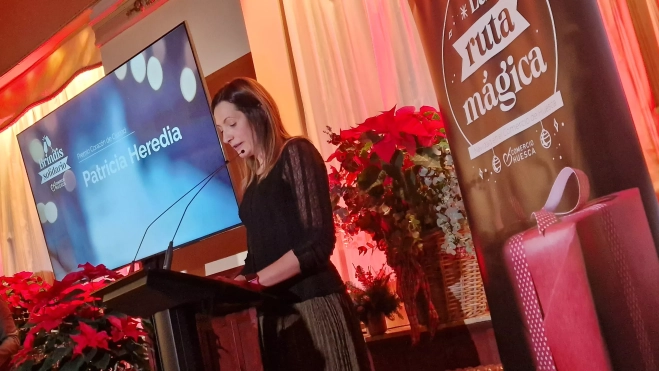 Brindis Solidario del Comercio de Huesca. Foto Myriam Martínez Brindis Solidario del Comercio de Huesca. Foto Myriam Martínez