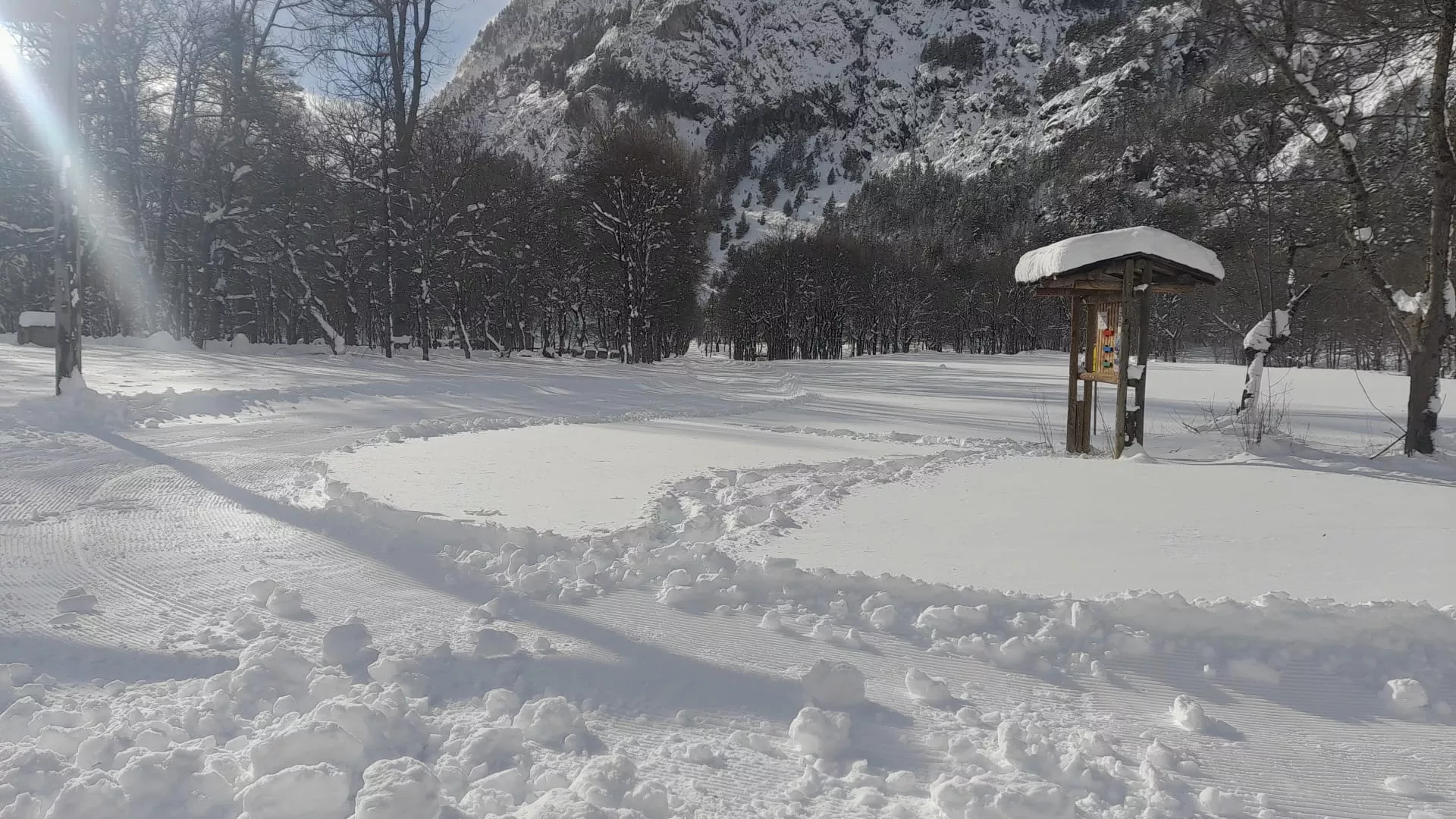 Espacio nórdico del Balneario de Panticosa.