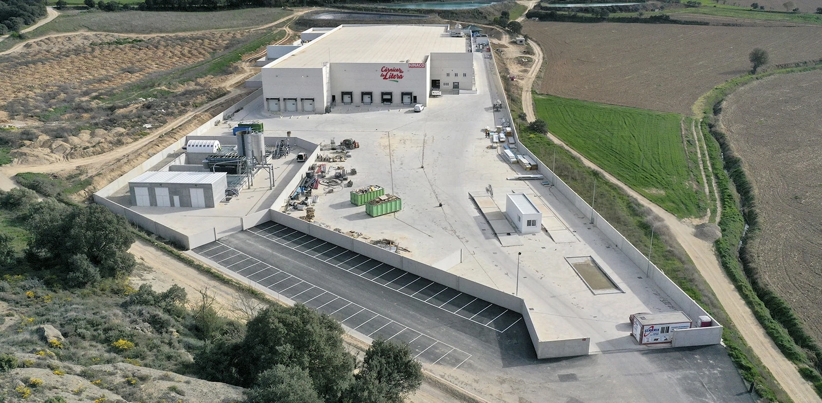 Instalaciones de Pini en San Esteban de Litera