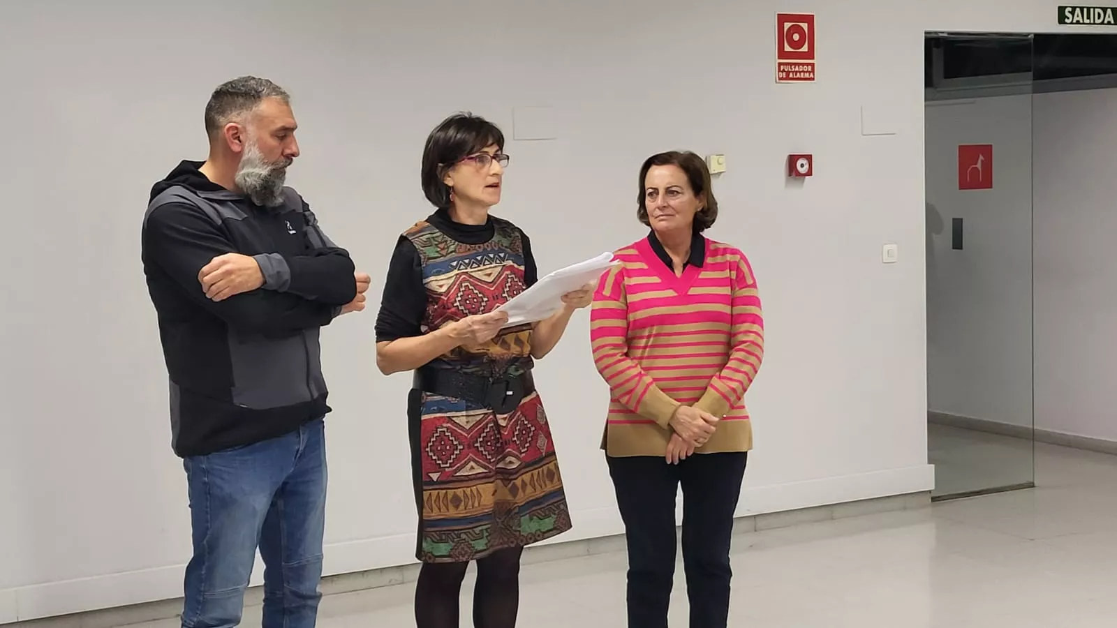 Inauguración de Éxodo desde Ucrania. Miradas de las Mujeres en el Centro Cultural Manuel Benito Moliner