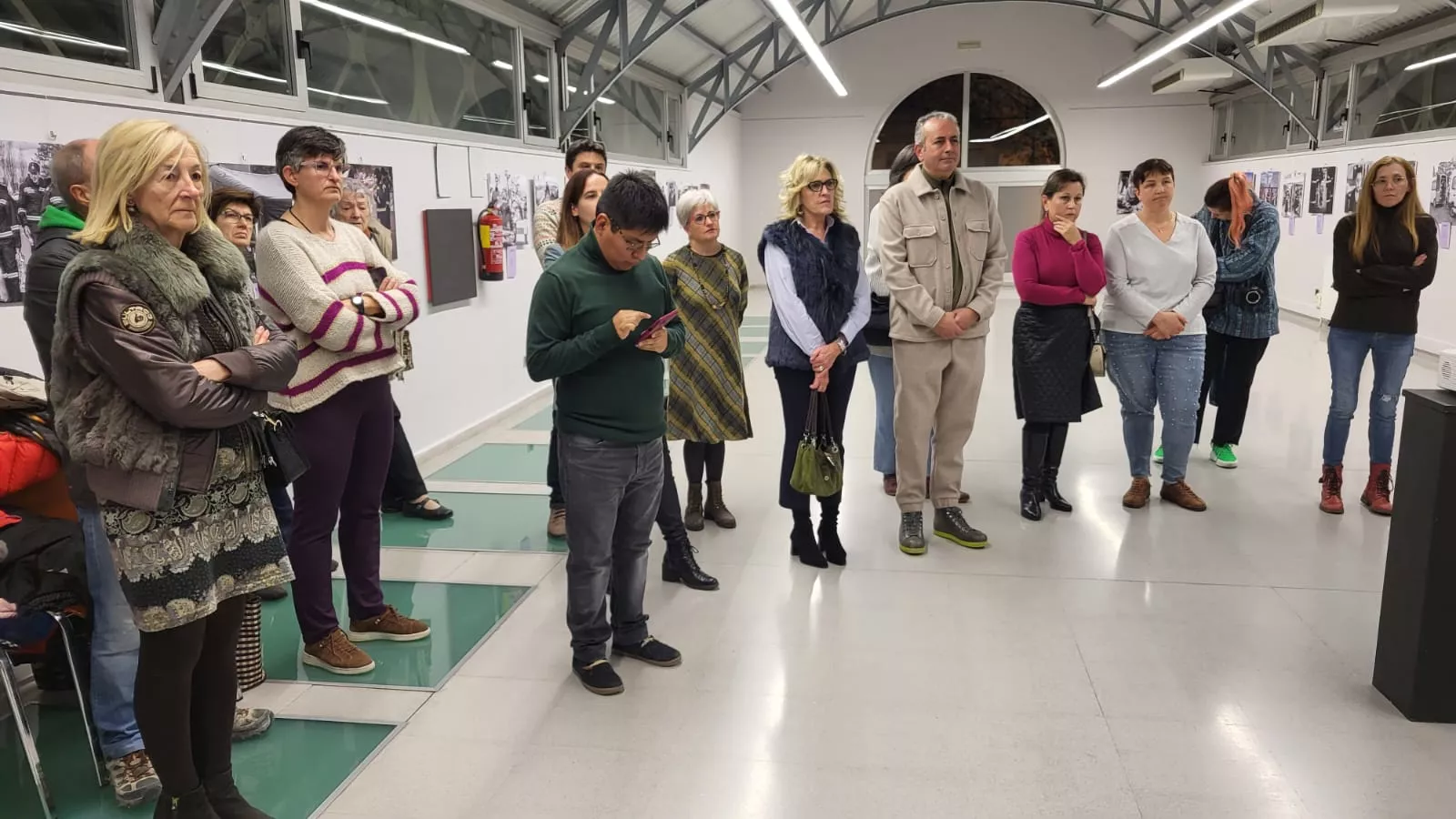 Inauguración de Éxodo desde Ucrania. Miradas de las Mujeres en el Centro Cultural Manuel Benito Moliner