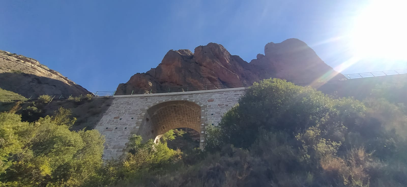 De Riglos a la Central de Carcavilla. Foto Joaquín Santafé 