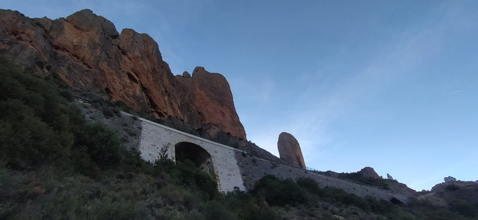 De Riglos a la Central de Carcavilla. Foto Joaquín Santafé 