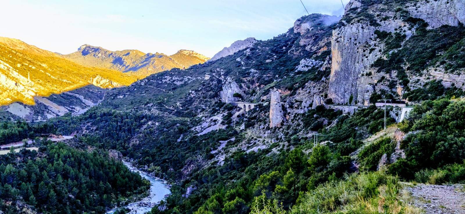 De Riglos a la Central de Carcavilla. Foto Joaquín Santafé 