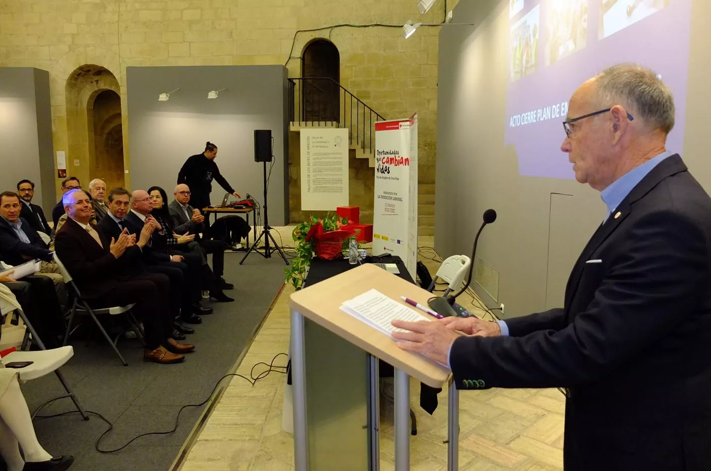 Bernardo Más abre el acto