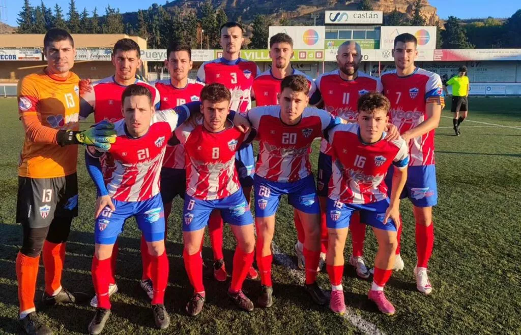 Once del Monzón ante el Épila, este sábado.