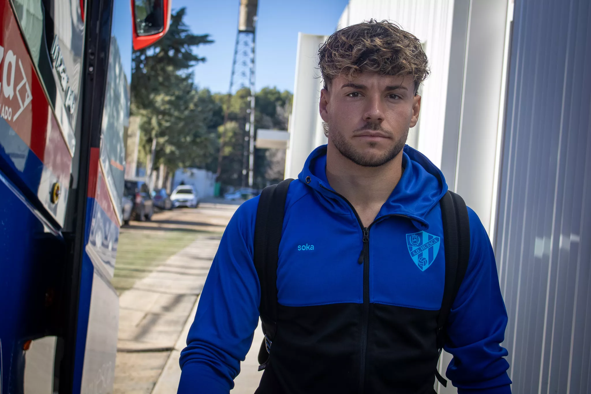 Álvaro Fernández, portero de la SD Huesca.