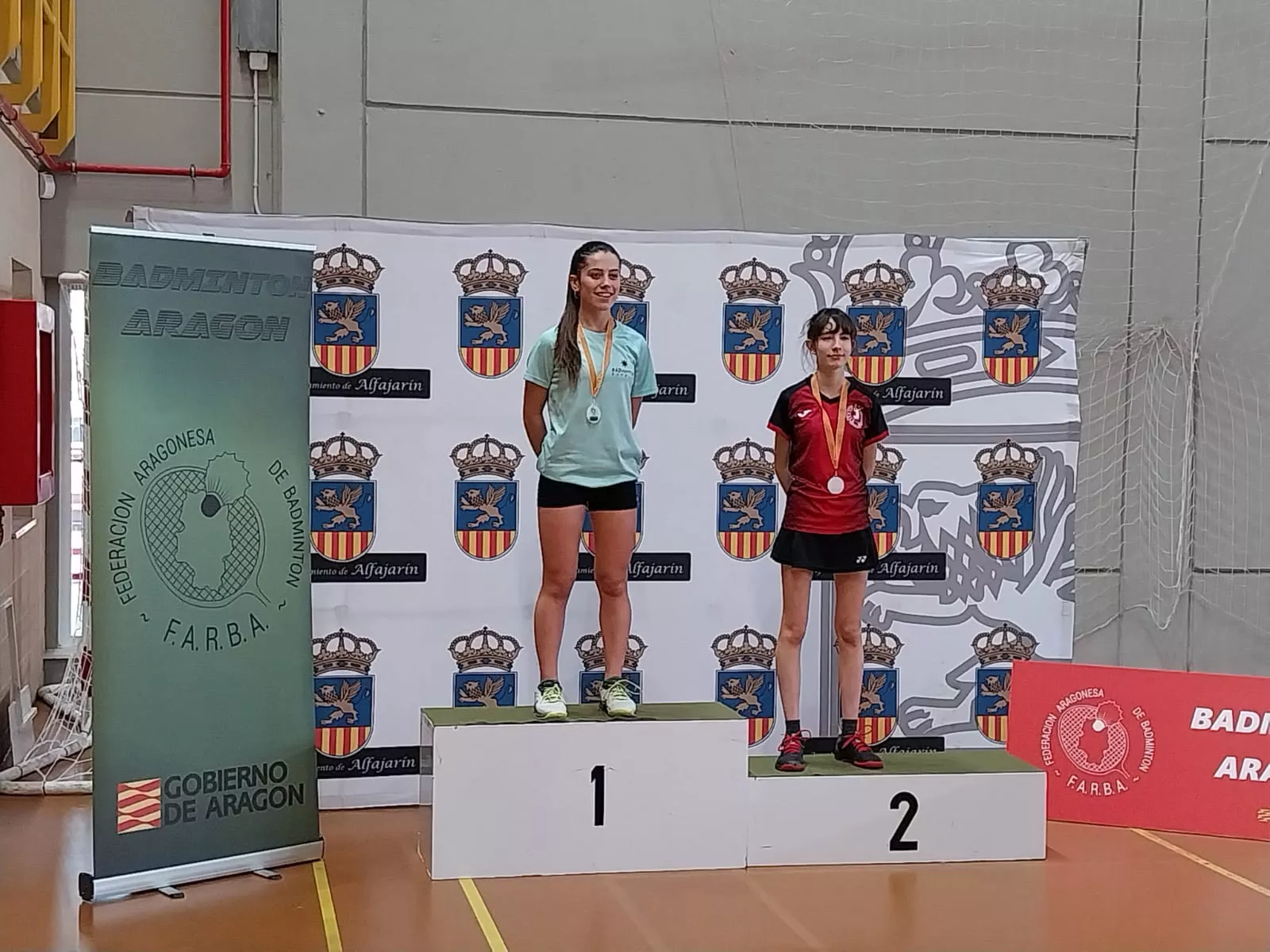 Emma Bibián subcampeona individual femenina sub 17 en el TTR de Alfajarín