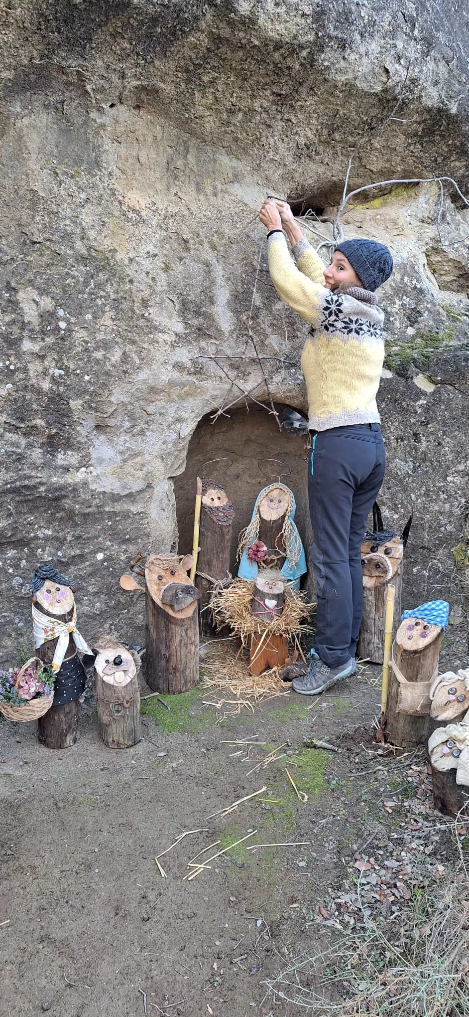 Belén del grupo de las Andarinas de Huesca 