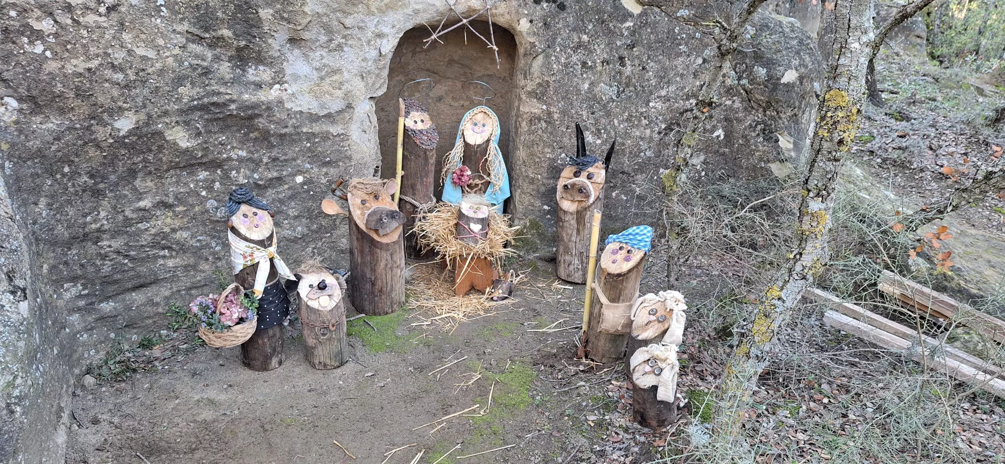 Belén del grupo de las Andarinas de Huesca 