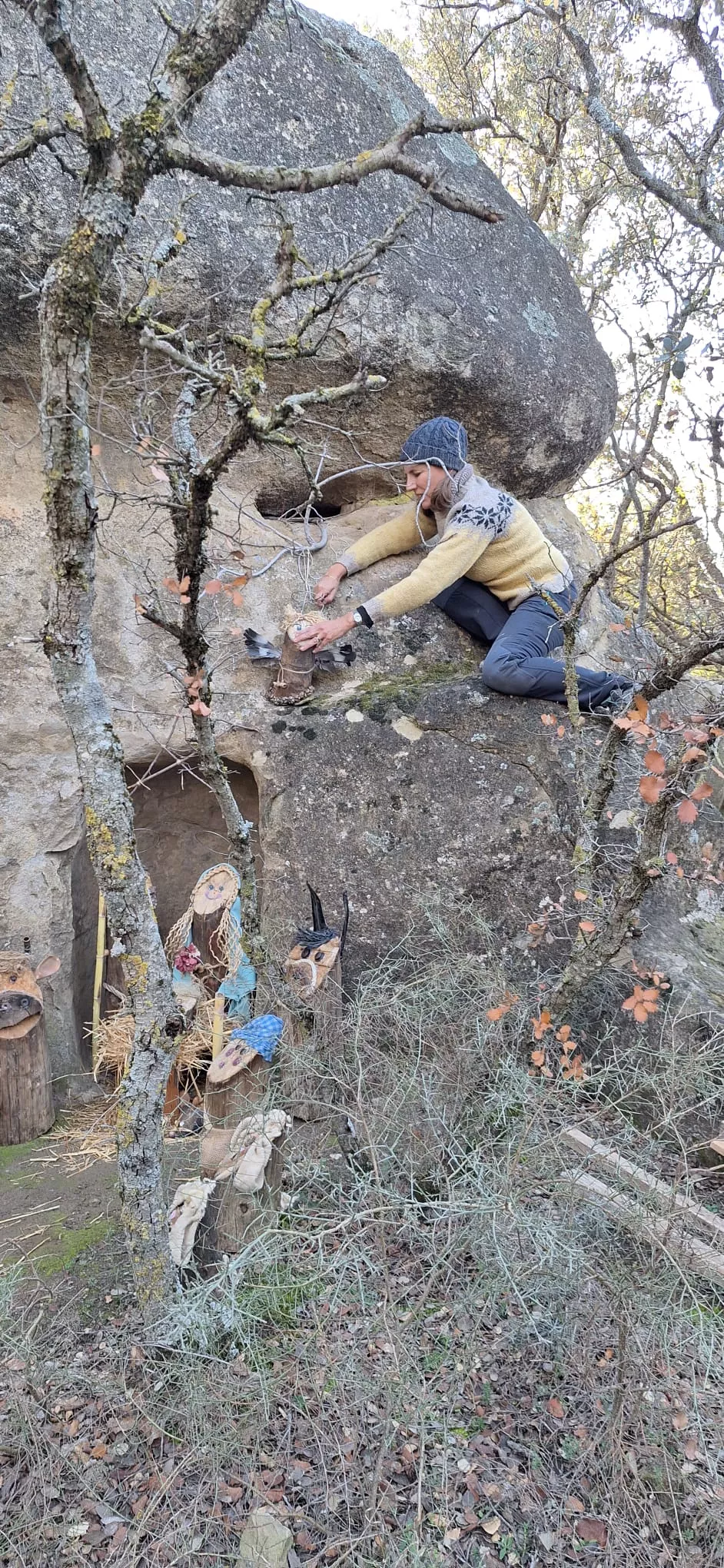 Belén del grupo de las Andarinas de Huesca 