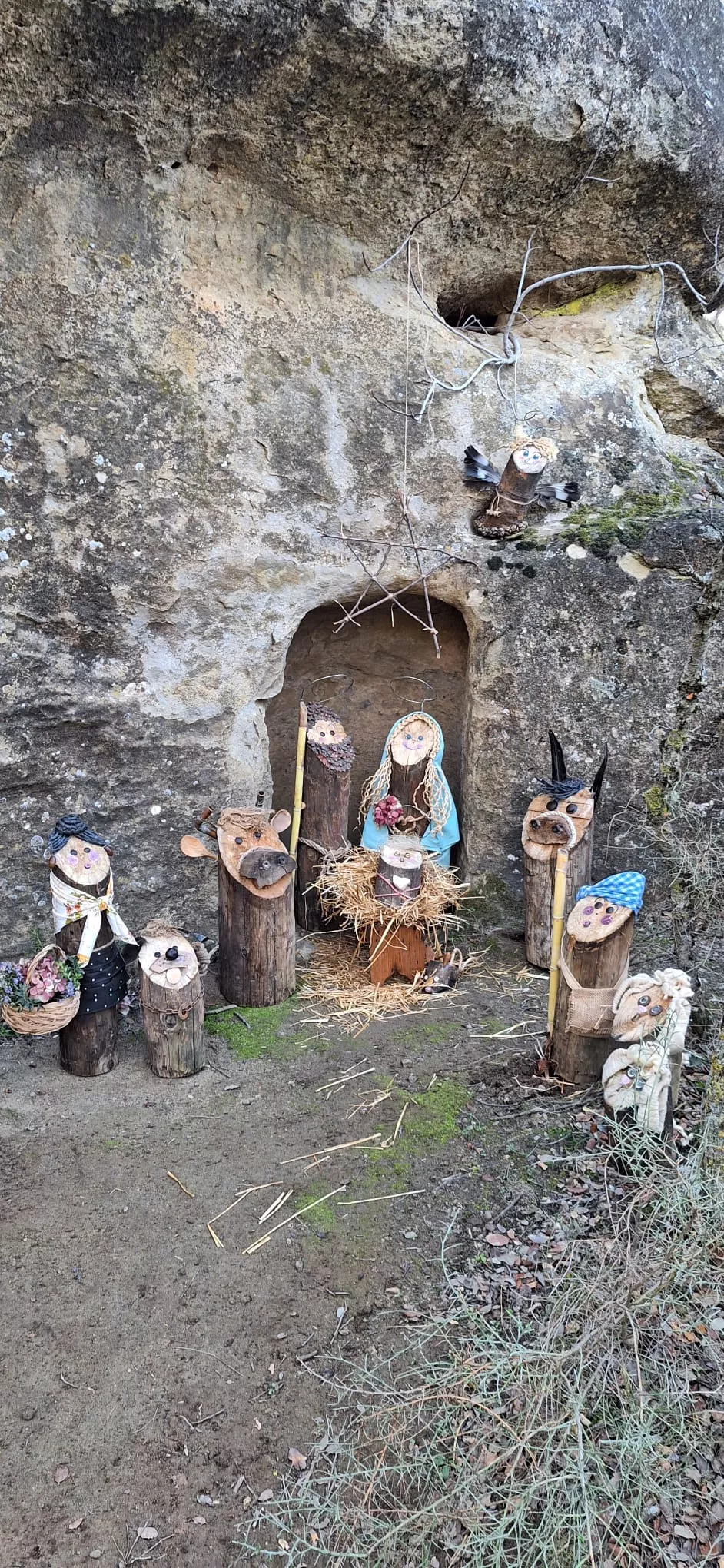 Belén del grupo de las Andarinas de Huesca 