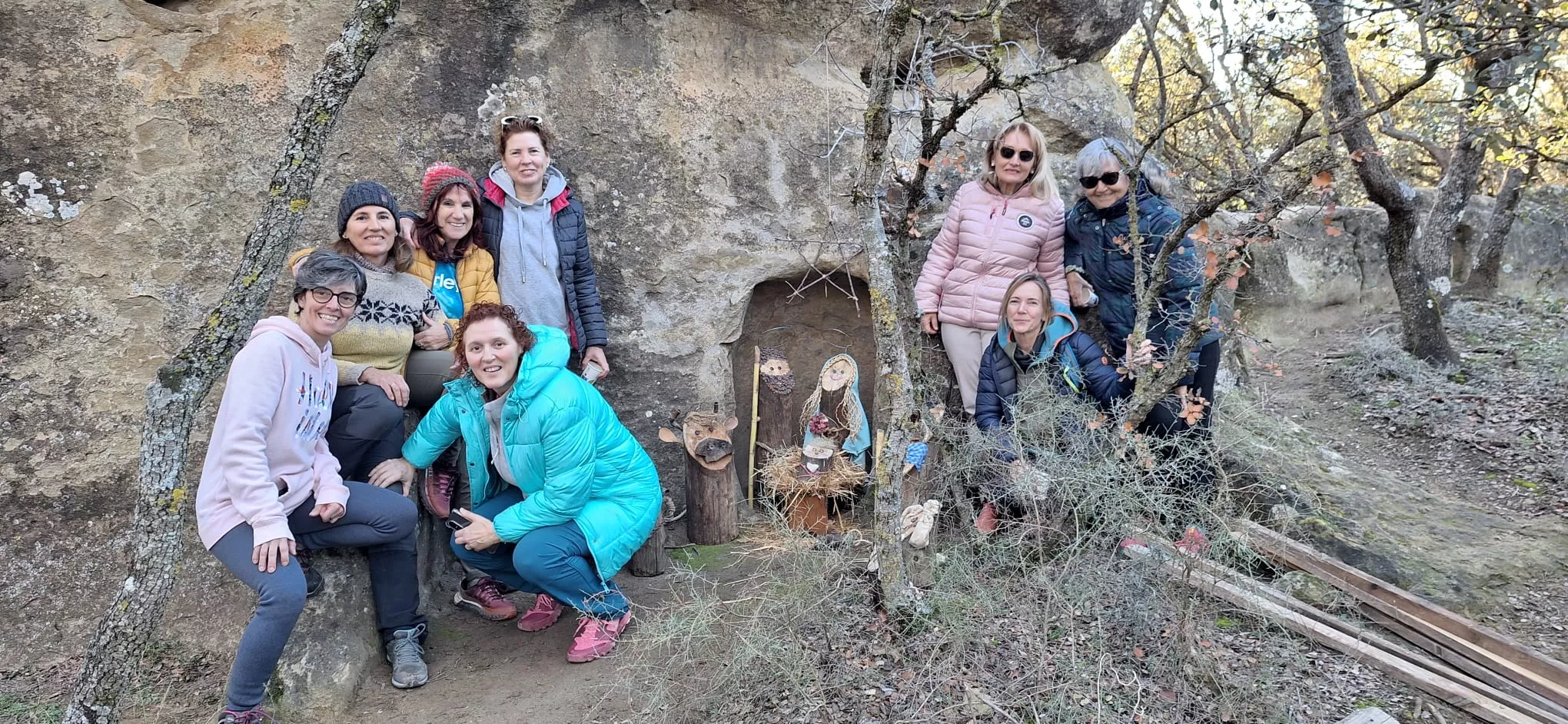 Belén del grupo de las Andarinas de Huesca 