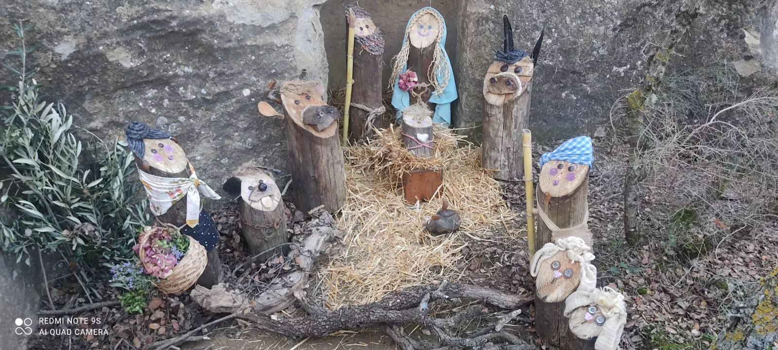 Belén del grupo de las Andarinas de Huesca 