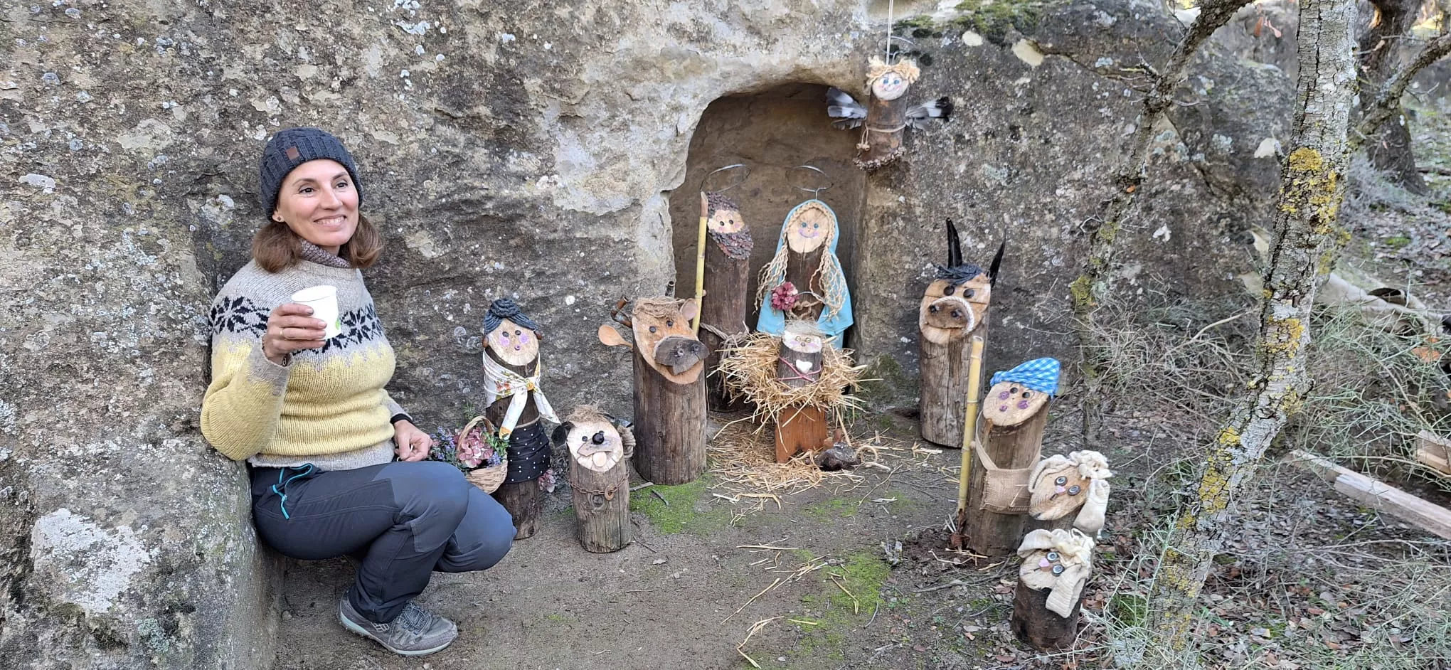 Belén del grupo de las Andarinas de Huesca 