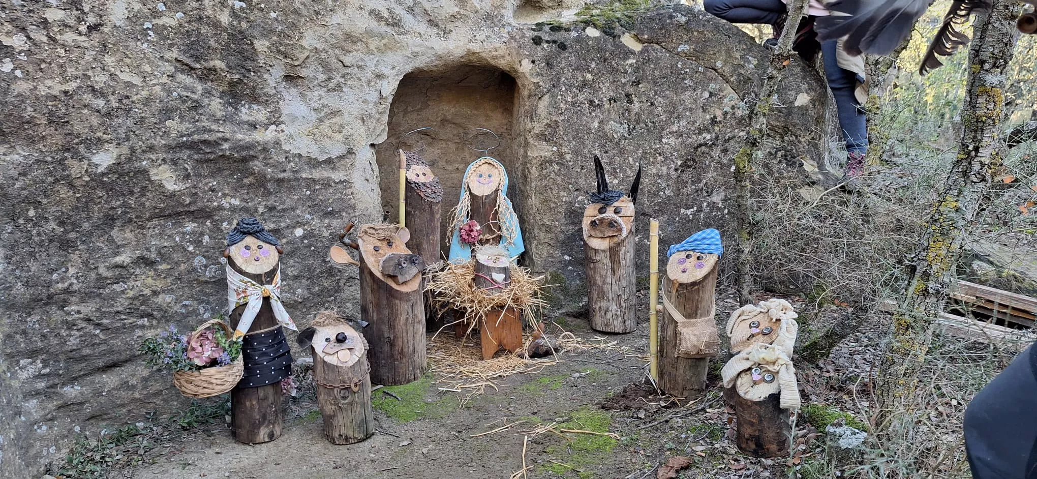 Belén del grupo de las Andarinas de Huesca 