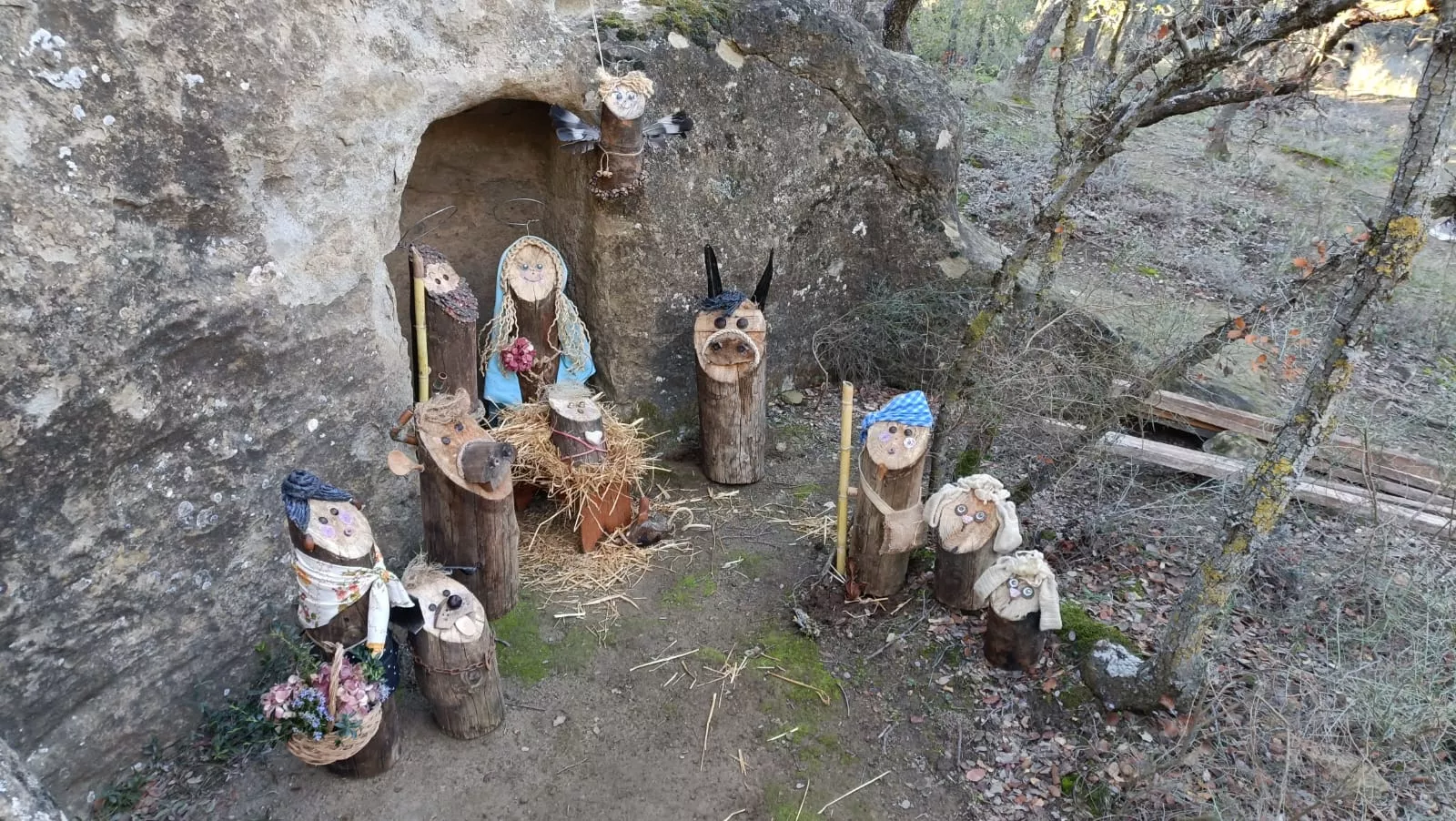 Belén del grupo de las Andarinas de Huesca 