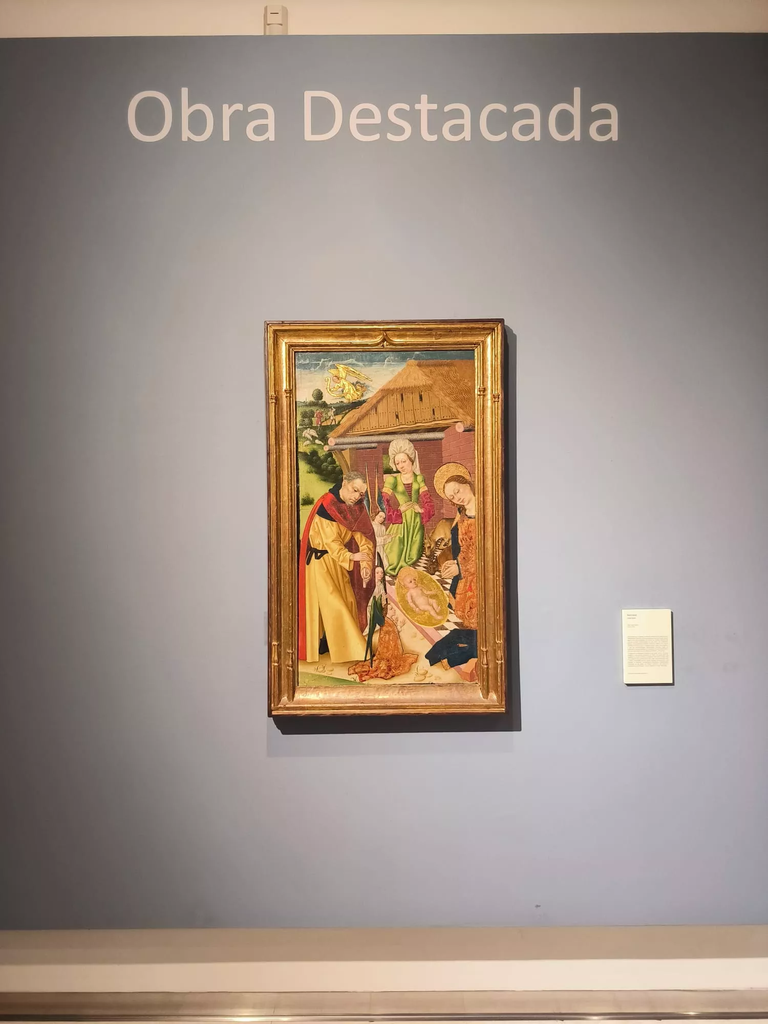 El Museo de Huesca expone La Natividad de Jorge Inglés como Obra Destacada.