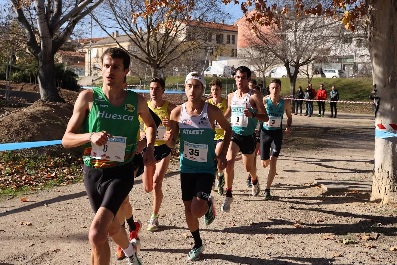 Luis Pastor, nuevo líder de la Copa Aragón de Cross. Foto CA Olimpo.