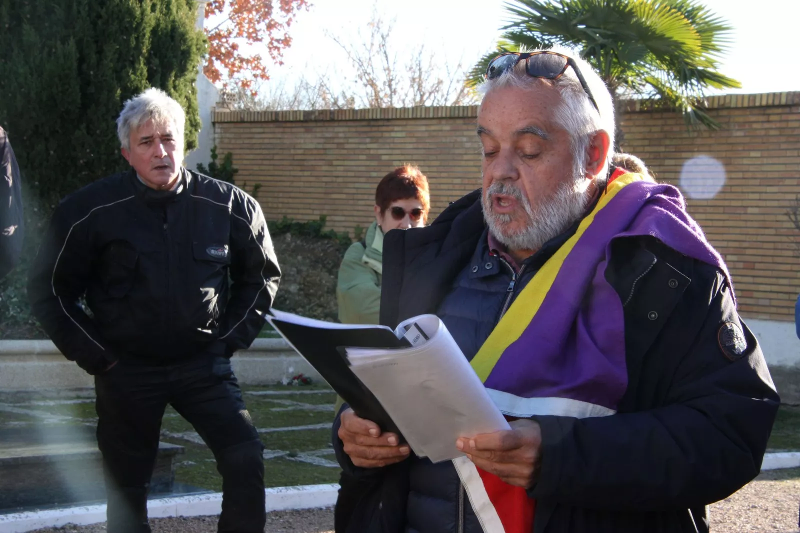 Homenaje a Galán y García en su 93 aniversario. Foto Carlos Neofato 