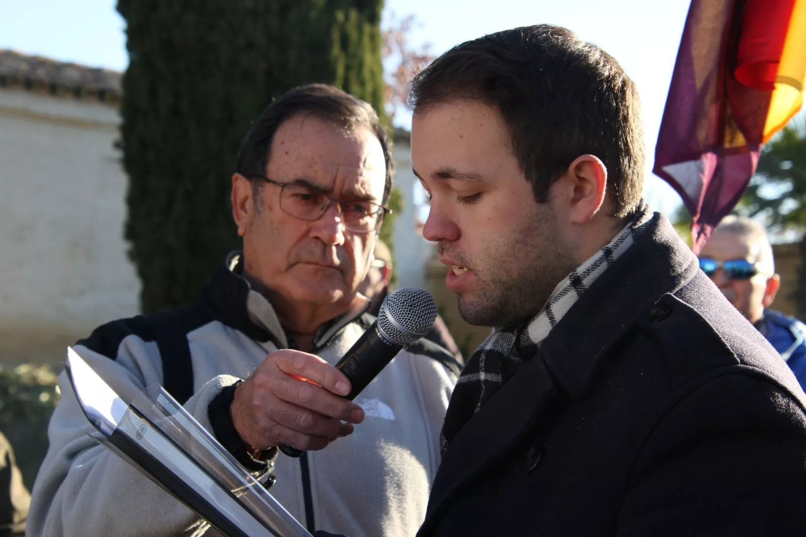 Homenaje a Galán y García en su 93 aniversario. Foto Carlos Neofato 