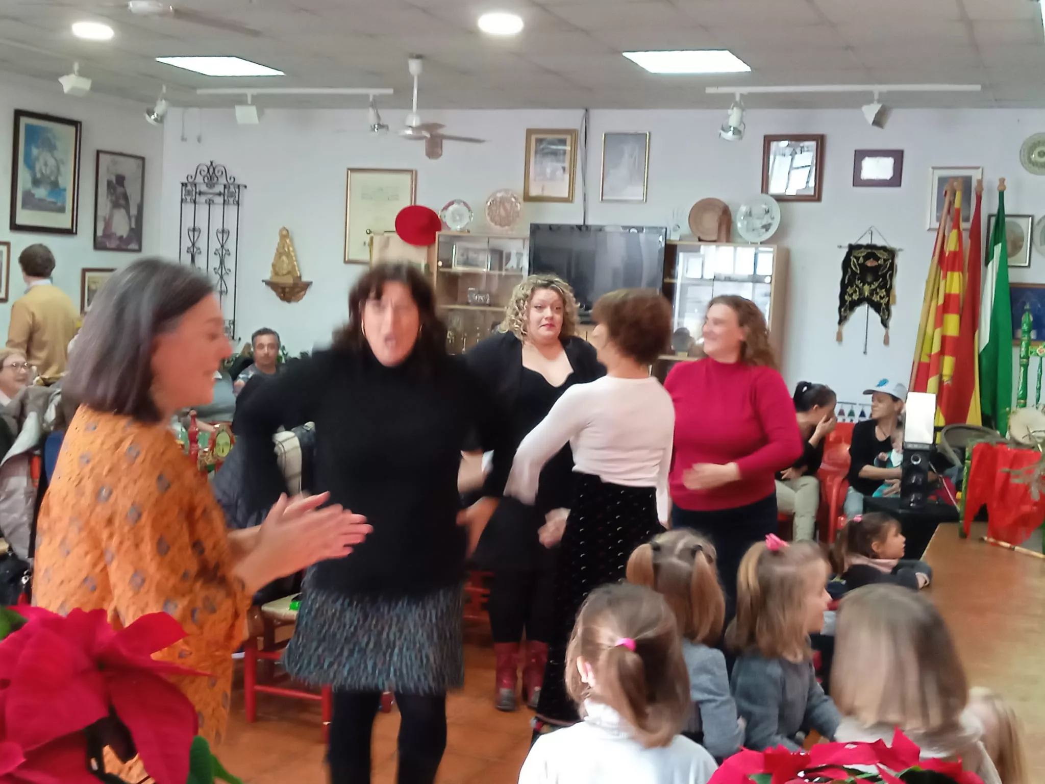 Zambomba Solidaria en la Casa de Andalucía en Huesca