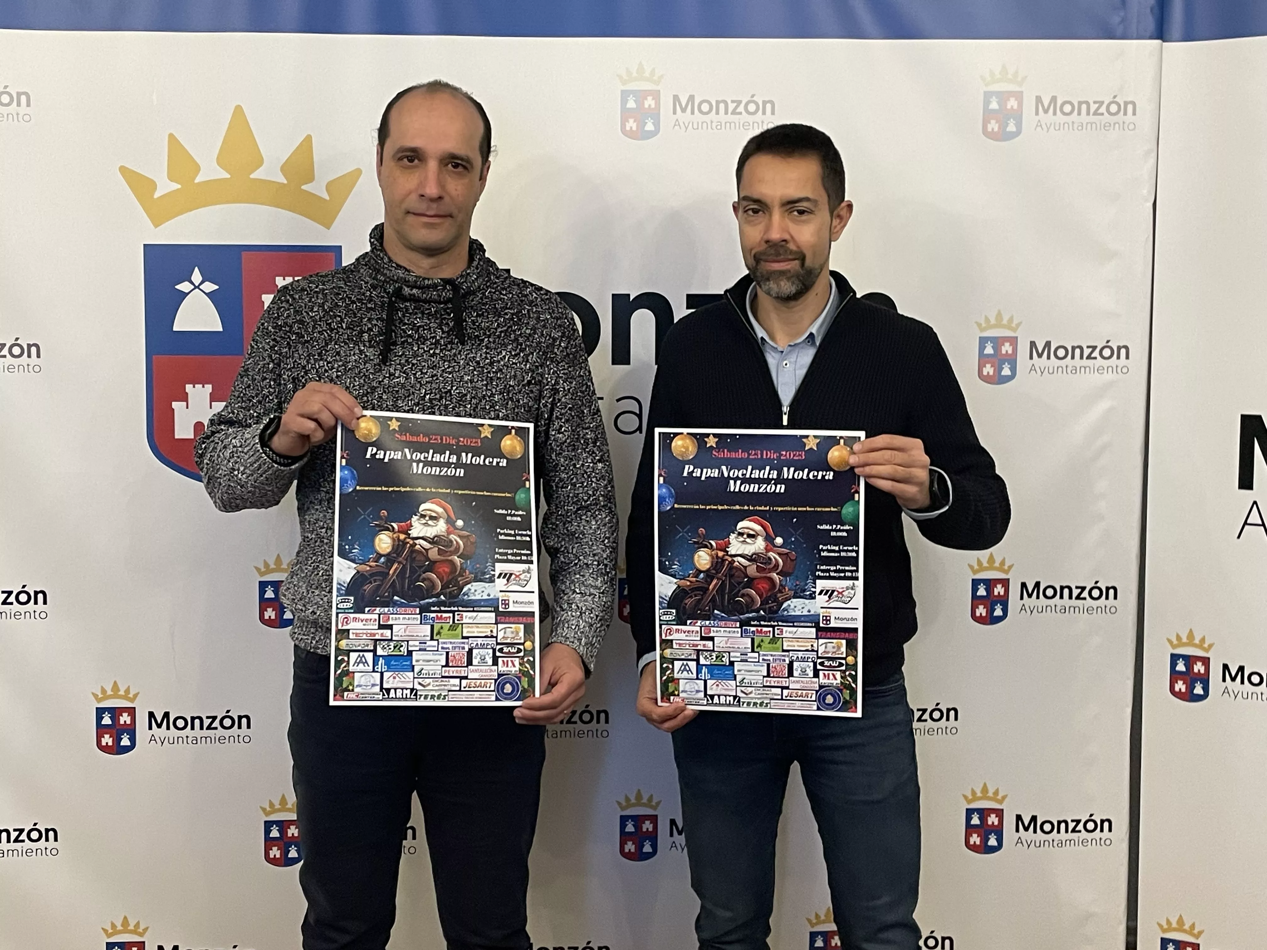 Juan Antonio Antúnez y Jair Sánchez han presentado la Papanoelada Motera.