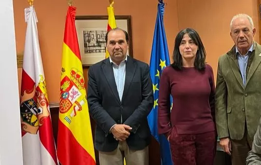 Avelina Bellostas, durante un reciente acto en Huesca.