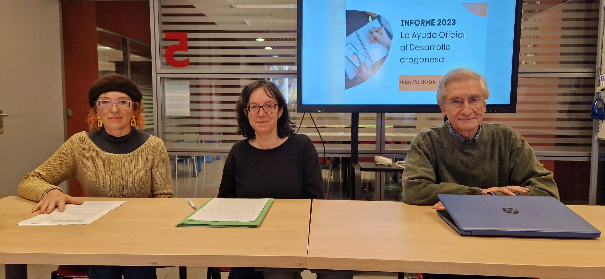 Ana Fuertes, Estrelicia Izquierdo y Ricardo Álvarez. Foto Myriam Martínez