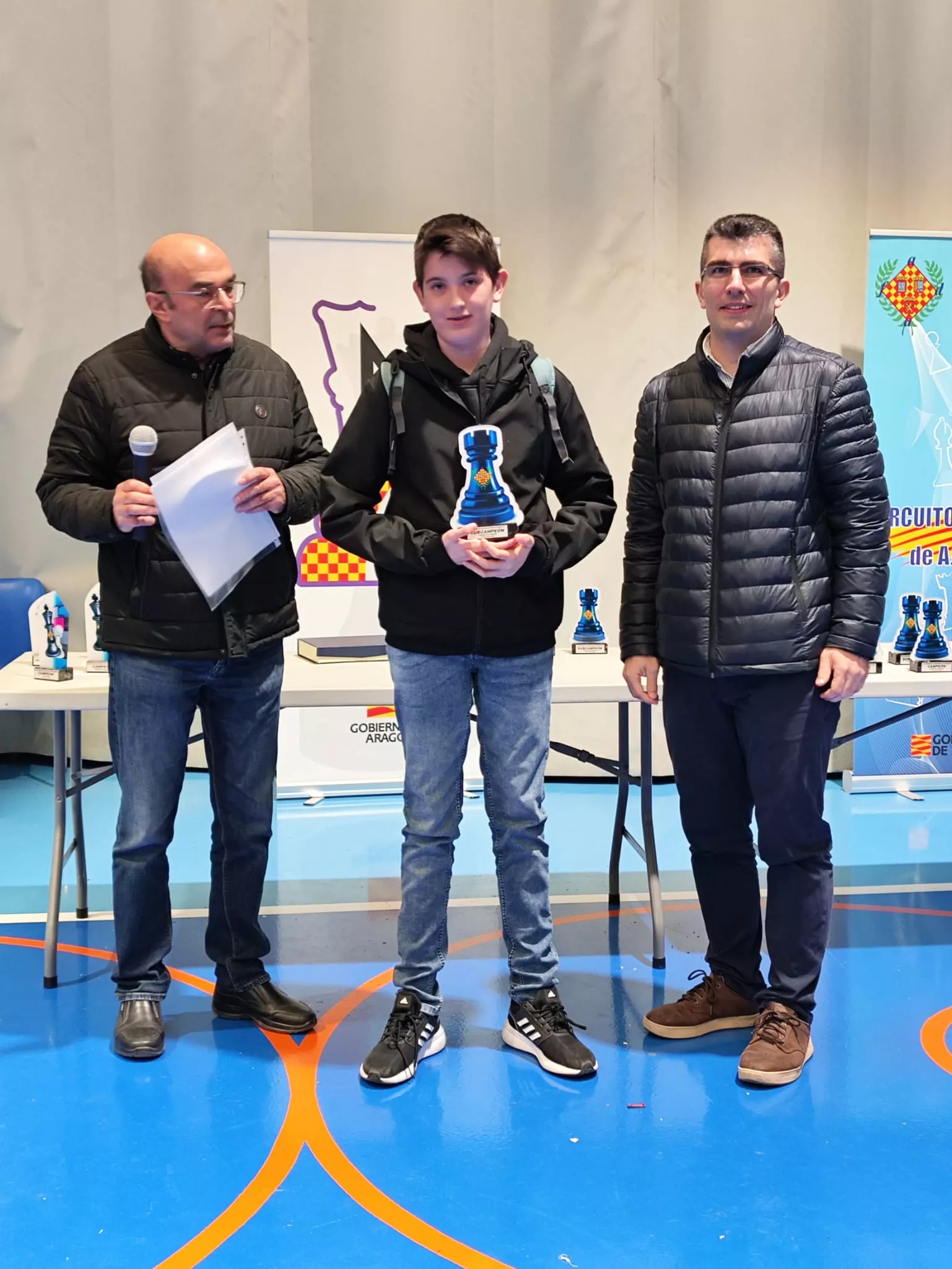 Luis Sanromán, subcampeón provincial de 1ª