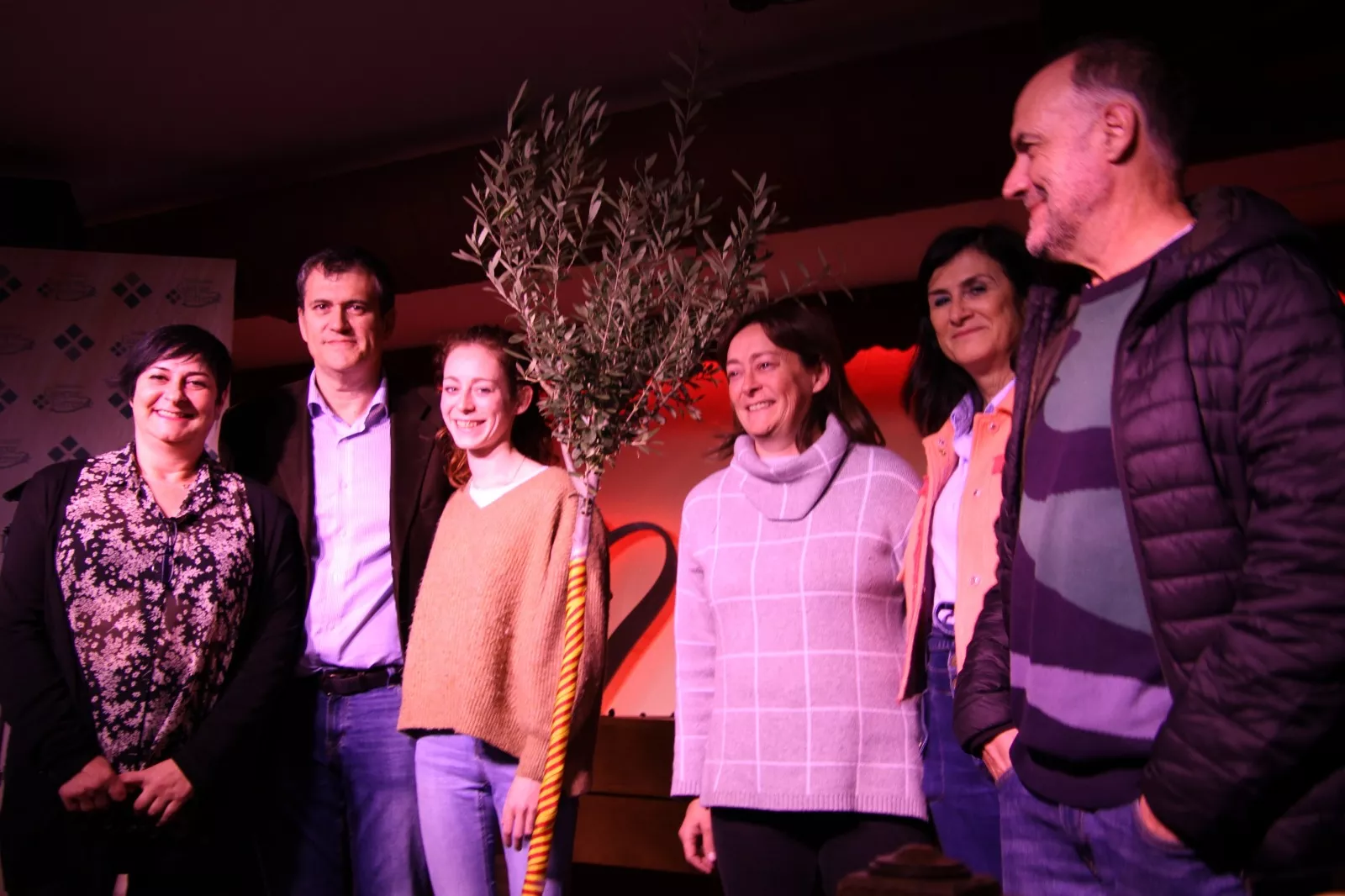 Entrega del premio a la Defensa y Libertades de Aragón a la sala Edén. Foto Carlos Neofato 