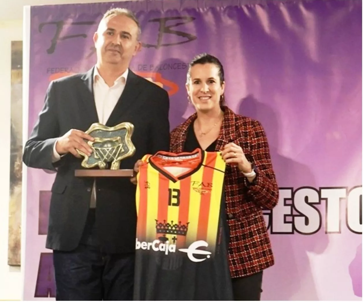 Nacho Biota, Premio Leyenda del Baloncesto Aragonés.