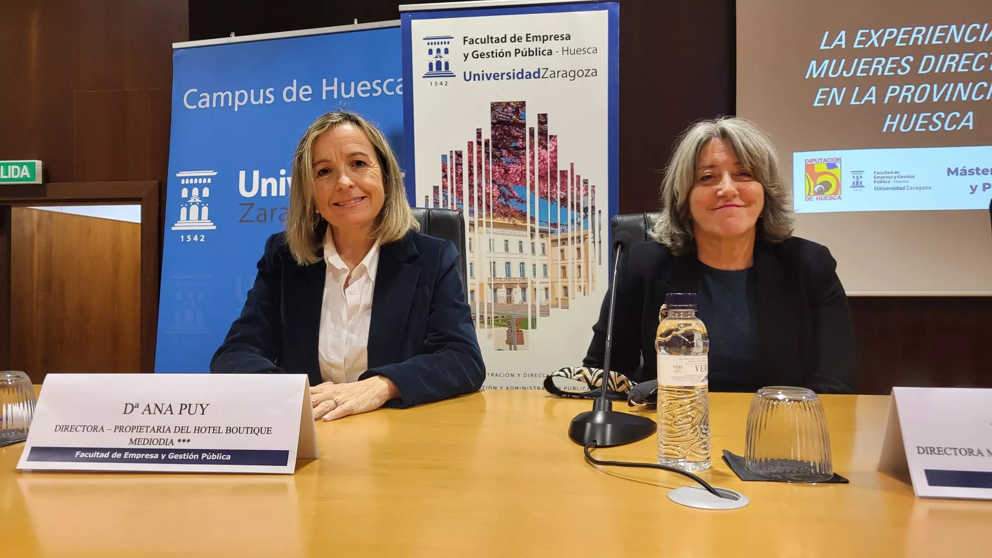 Mesa redonda de las mujeres referentes en turismo de Huesca