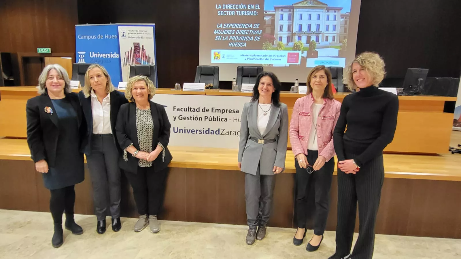 Mesa redonda de las mujeres referentes en turismo de Huesca