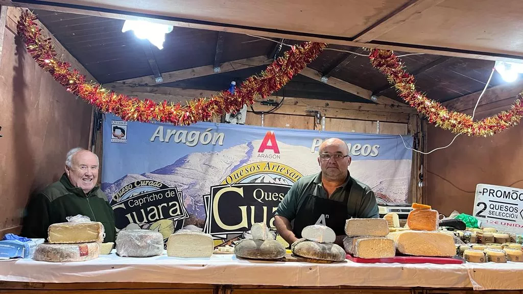Apertura de la Feria de Artesanía de Navidad de Huesca. Foto Mercedes Manterola