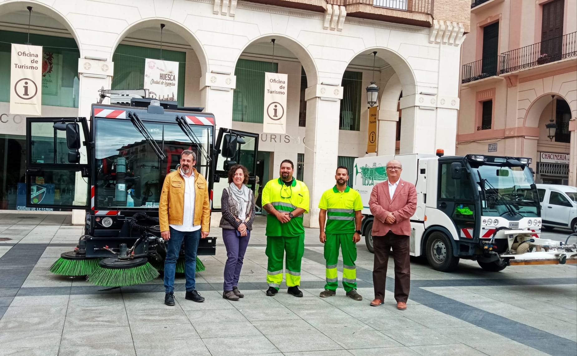 El concejal Romance afirma que la ciudad de Huesca está "cada día más limpia"