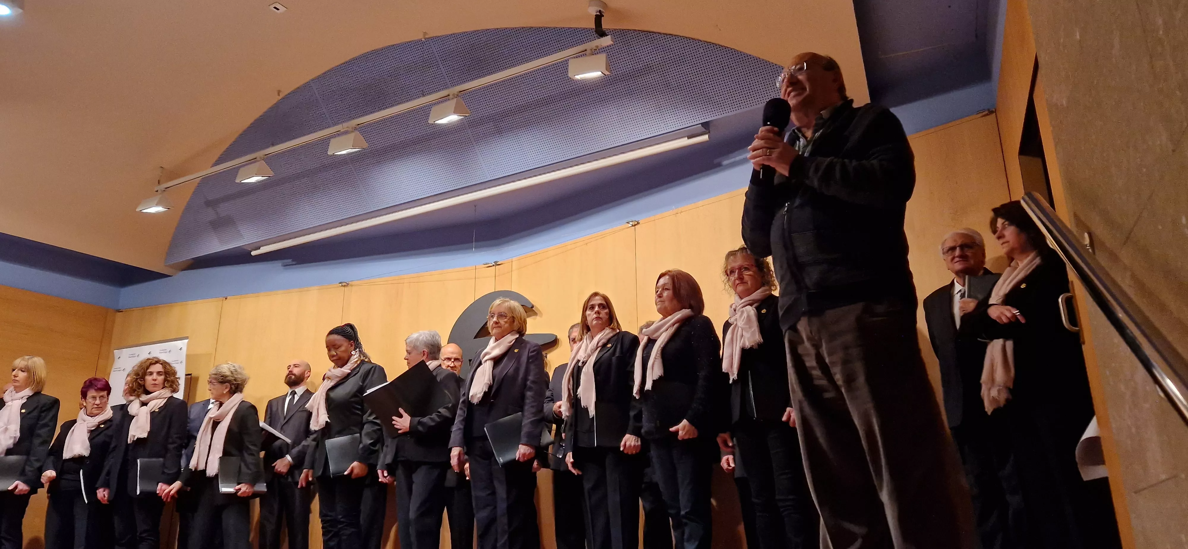 Coral Villa de Almudévar. Foto Myriam Martínez 