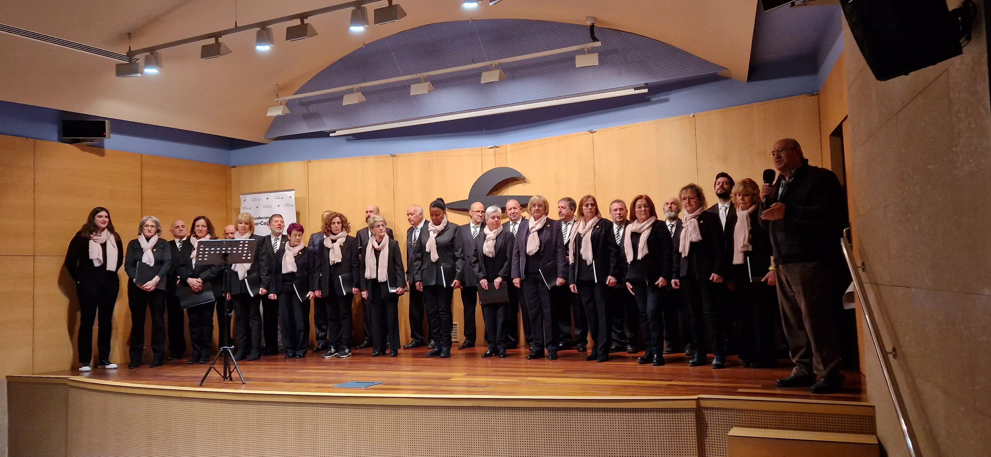 Coral Villa de Almudévar. Foto Myriam Martínez 