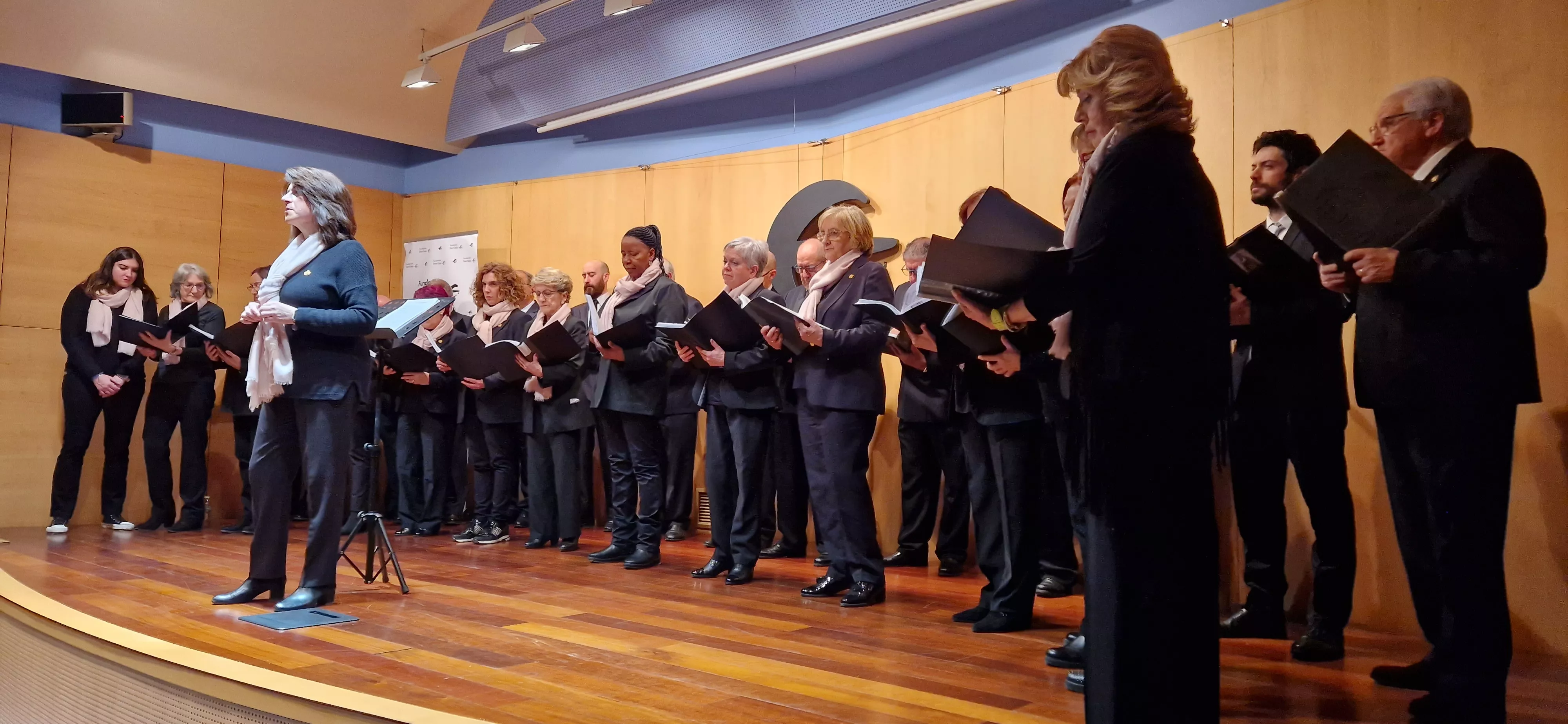 Coral Villa de Almudévar. Foto Myriam Martínez 