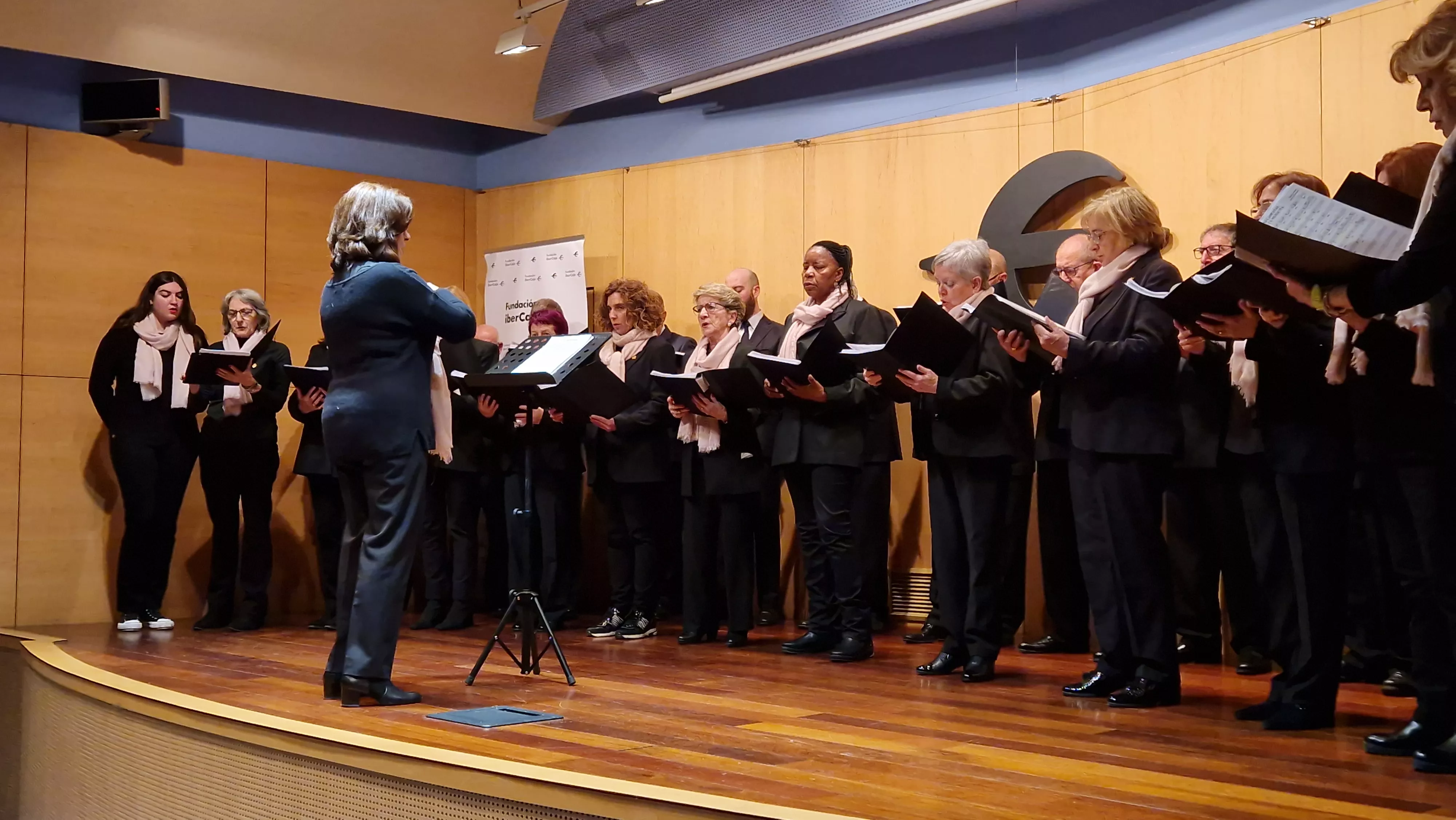 Coral Villa de Almudévar. Foto Myriam Martínez 