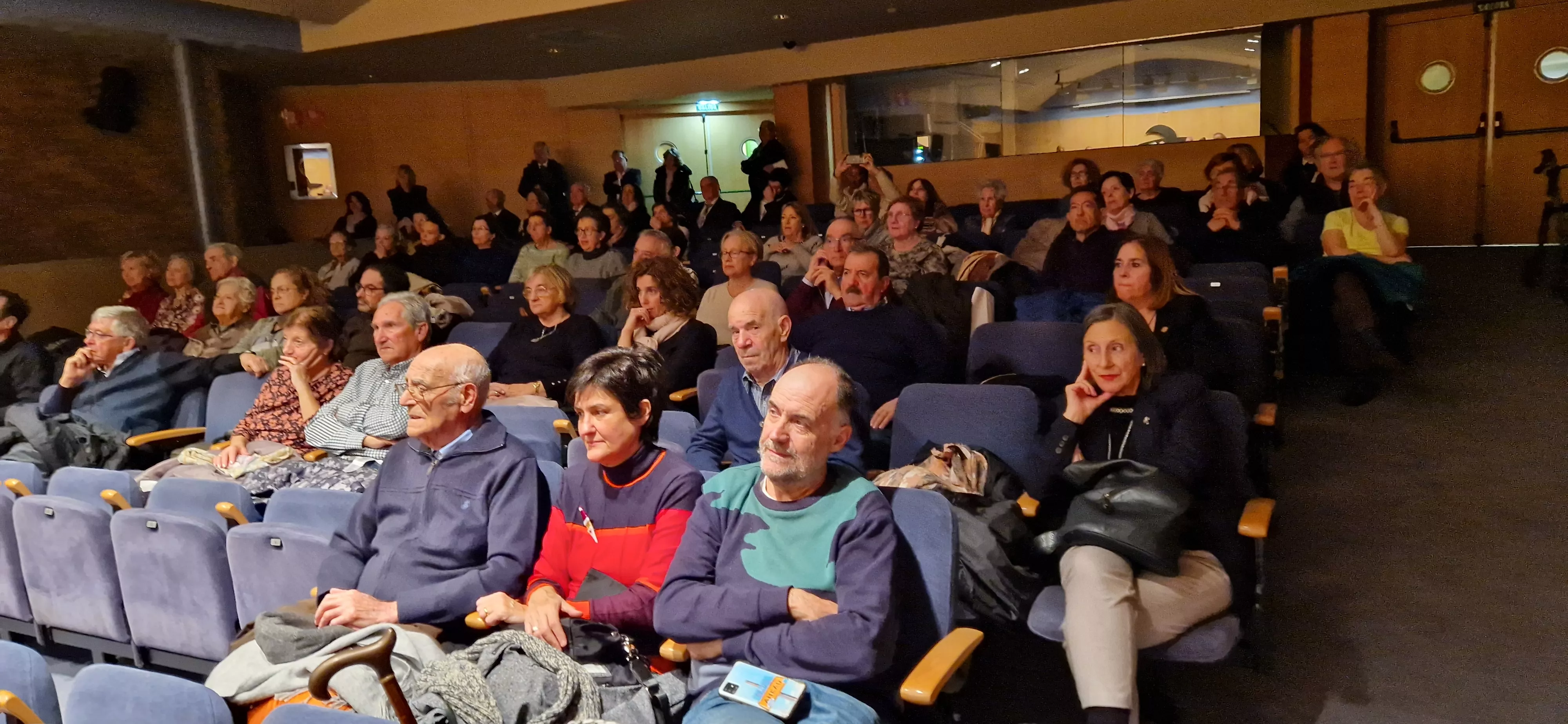 Público asistente al Maratón de Música de Navidad. Foto Myriam Martínez