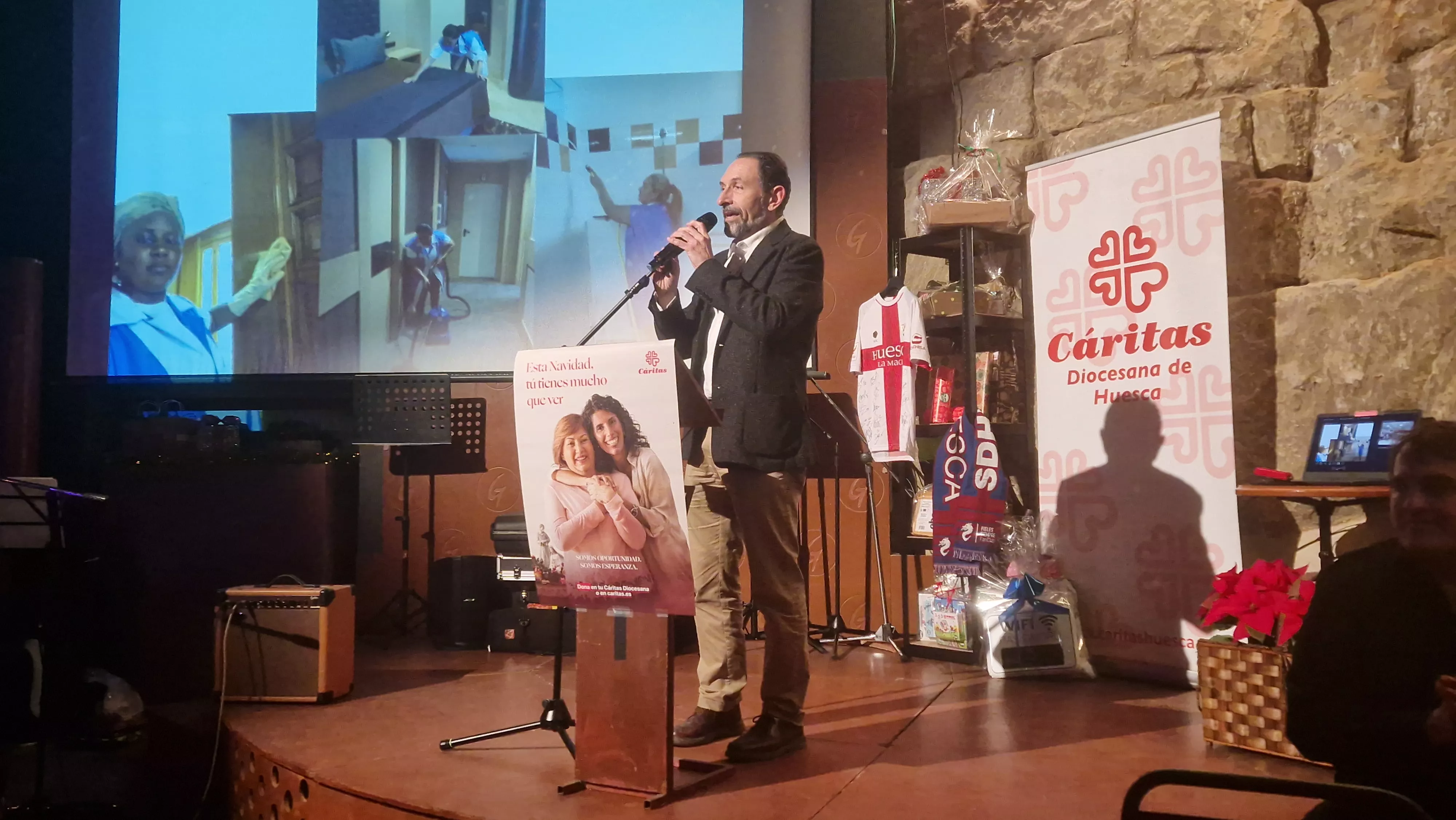 Fiesta solidaria de Cáritas en Bendita Ruina. Foto Myriam Martínez