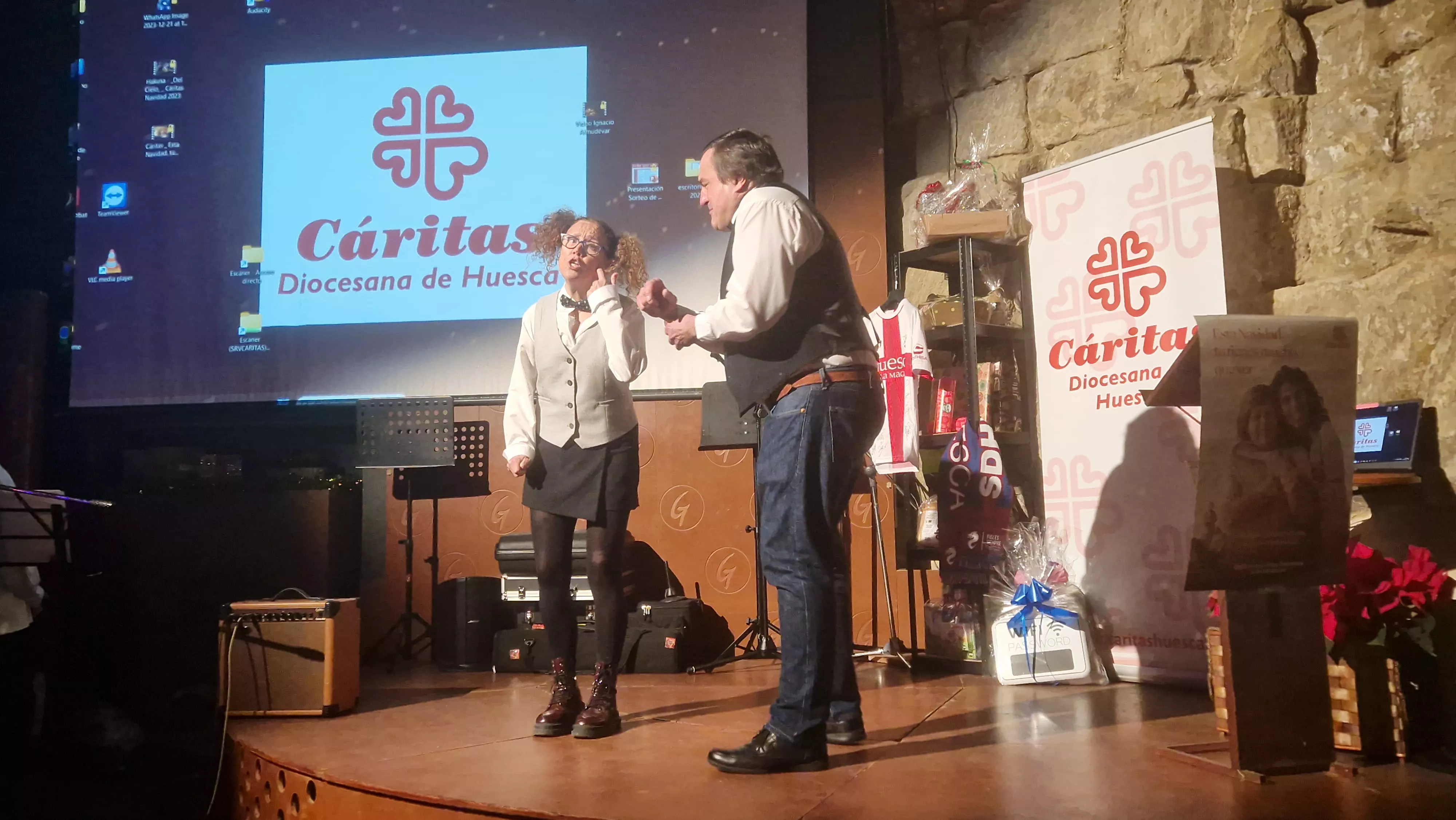 Fiesta solidaria de Cáritas en Bendita Ruina. Foto Myriam Martínez 