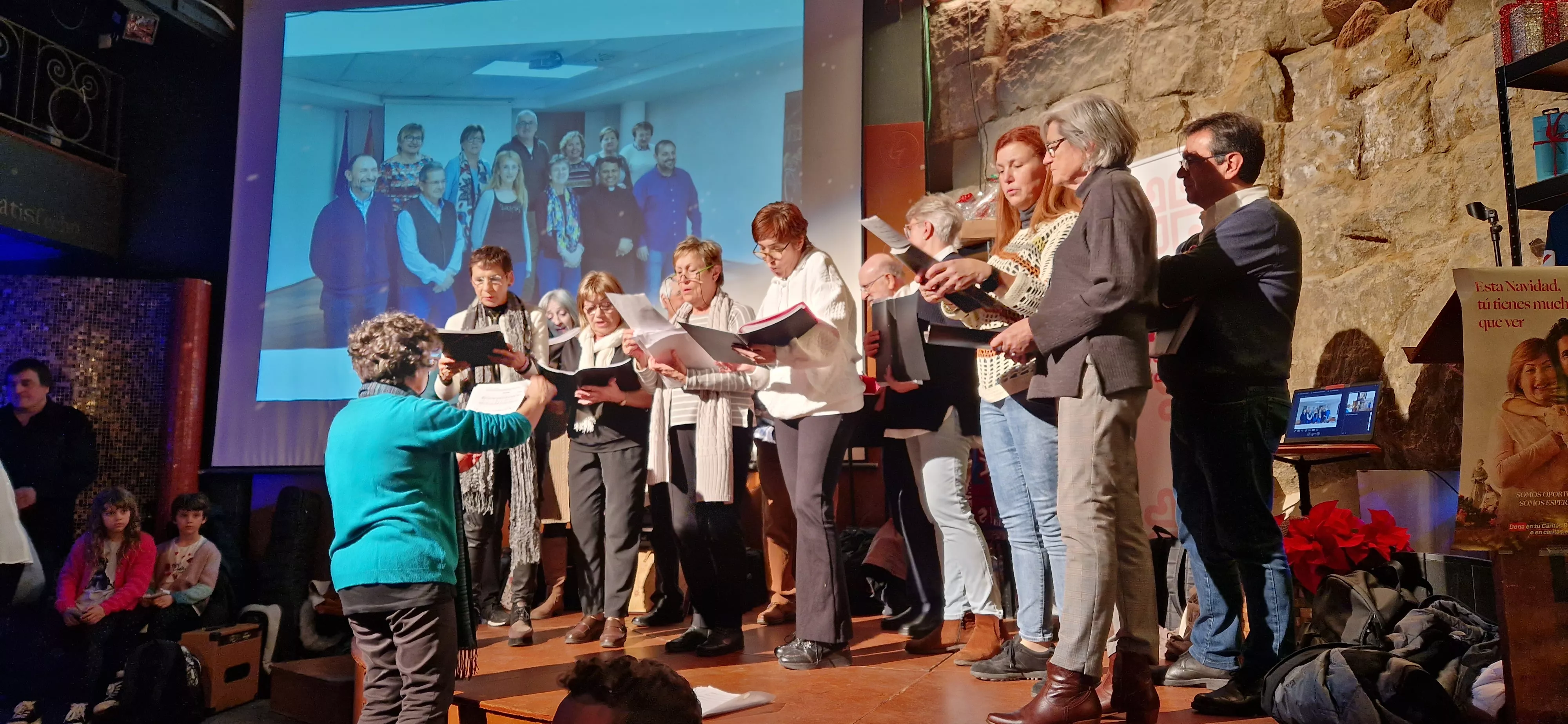 Fiesta solidaria de Cáritas en Bendita Ruina. Foto Myriam Martínez 