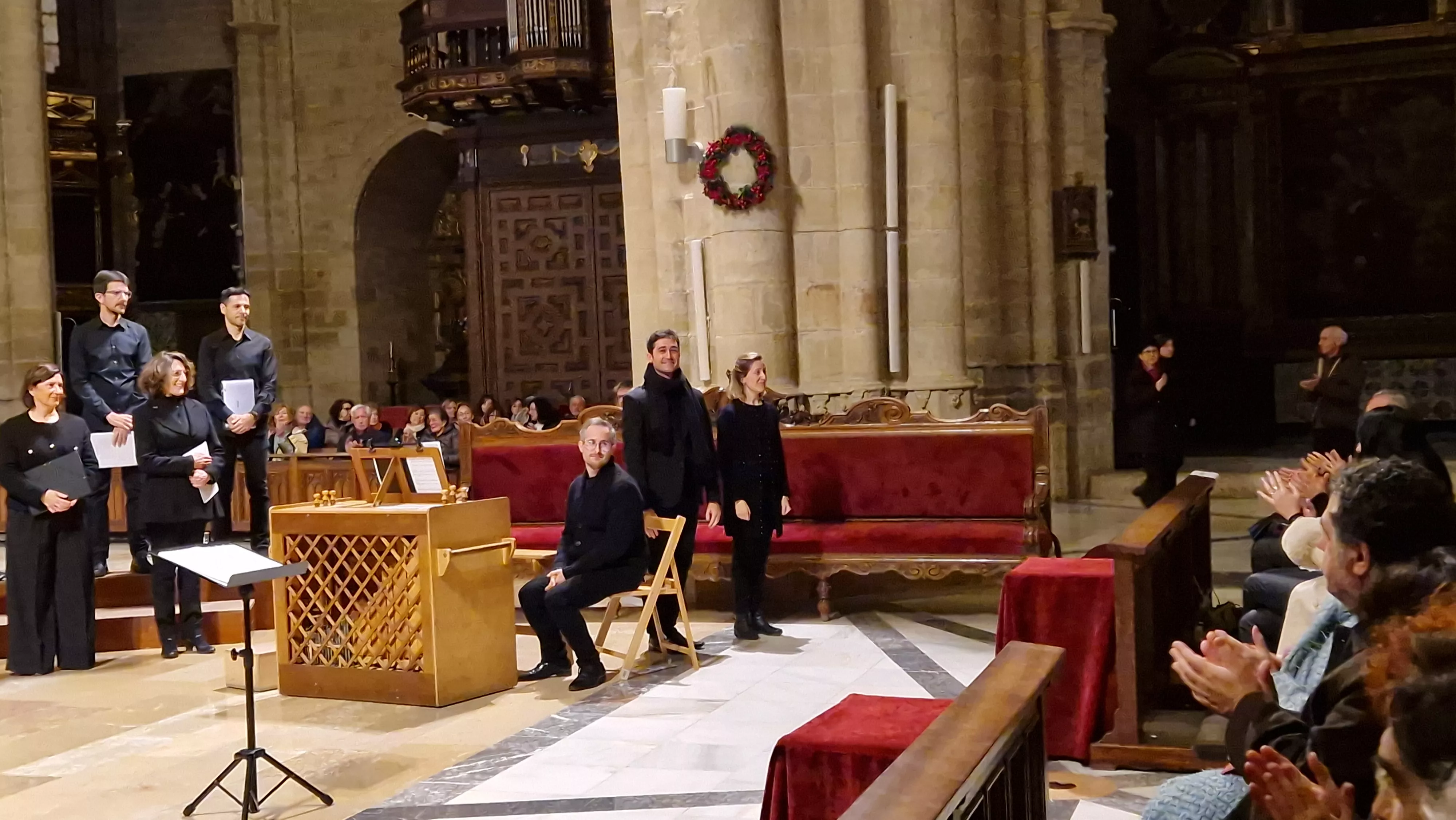 Concierto de Navidad de la Coral Oscense. Foto Myriam Martínez 