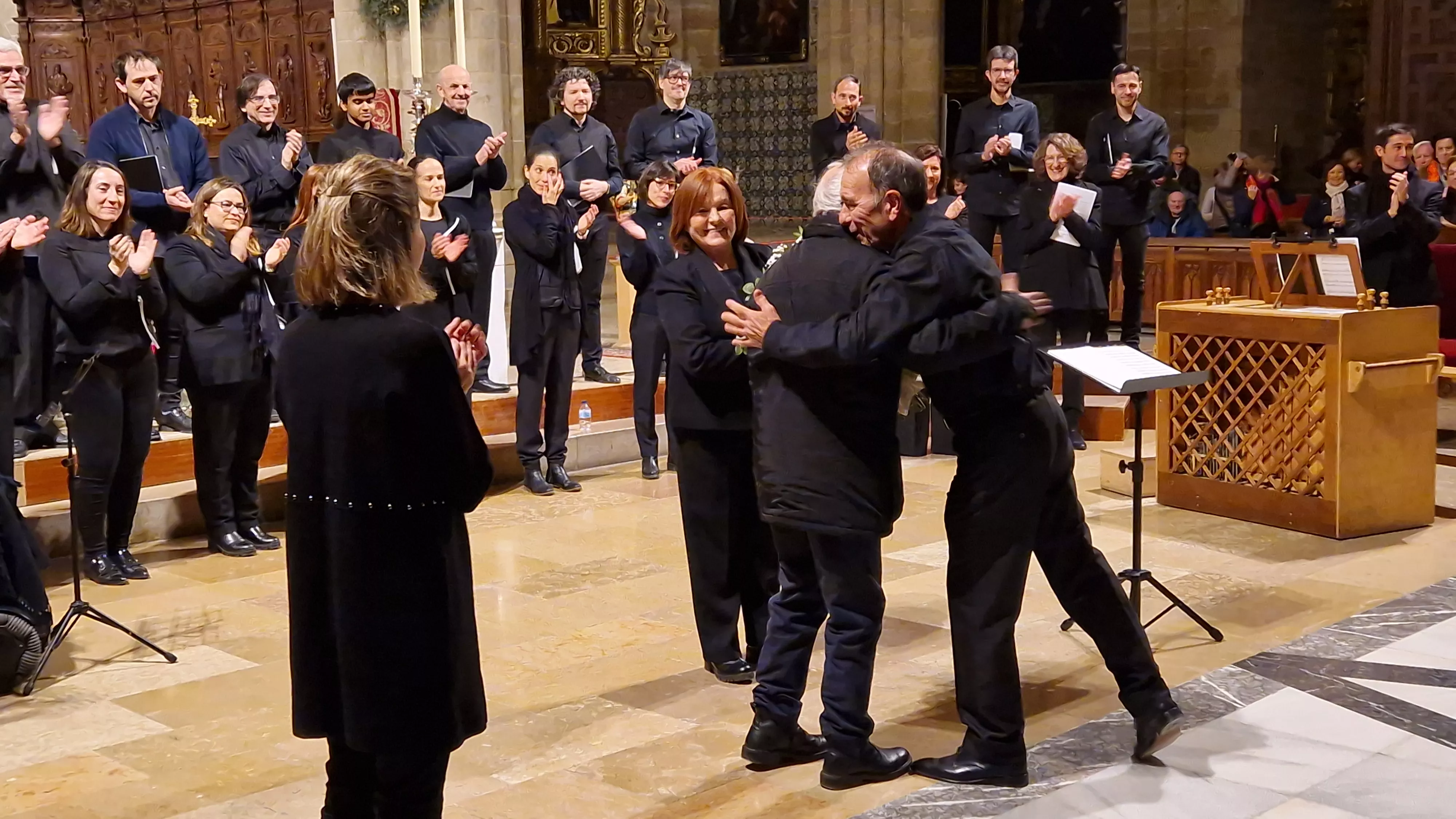 Concierto de Navidad de la Coral Oscense. Foto Myriam Martínez 