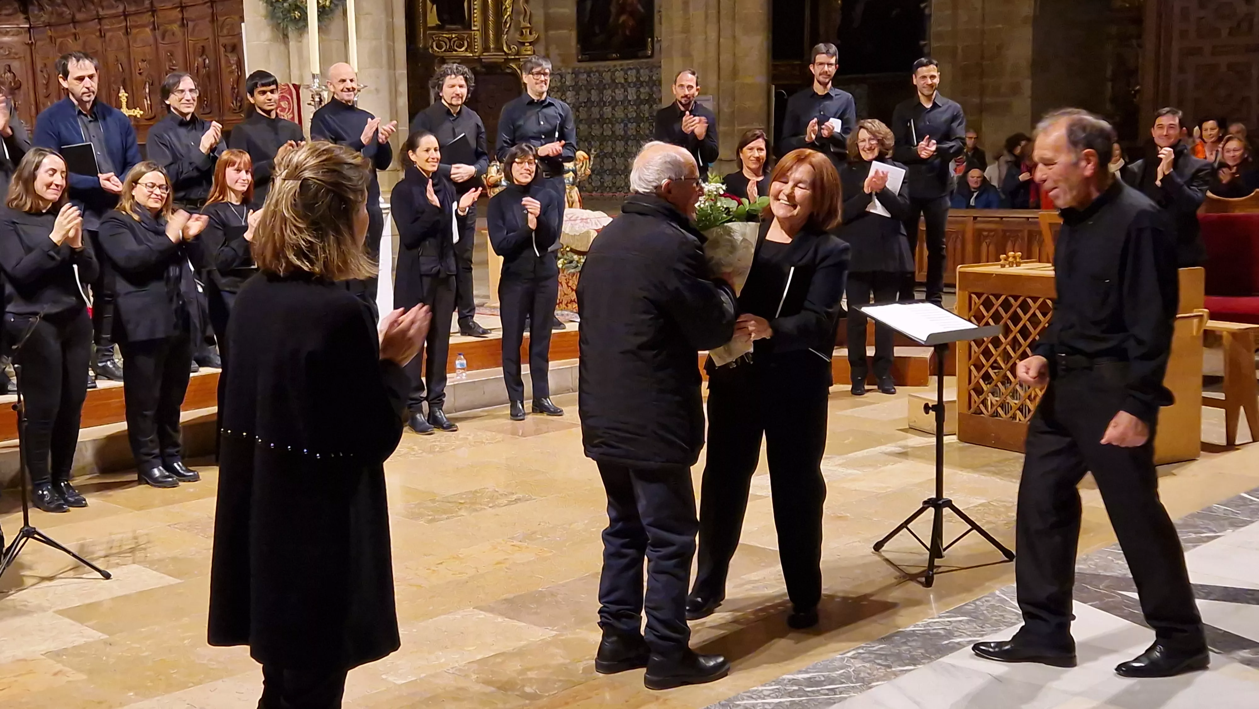 Concierto de Navidad de la Coral Oscense. Foto Myriam Martínez 