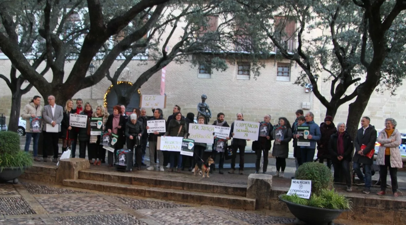 Representantes de organizaciones de cooperación al desarrollo. Foto Carlos Neofato